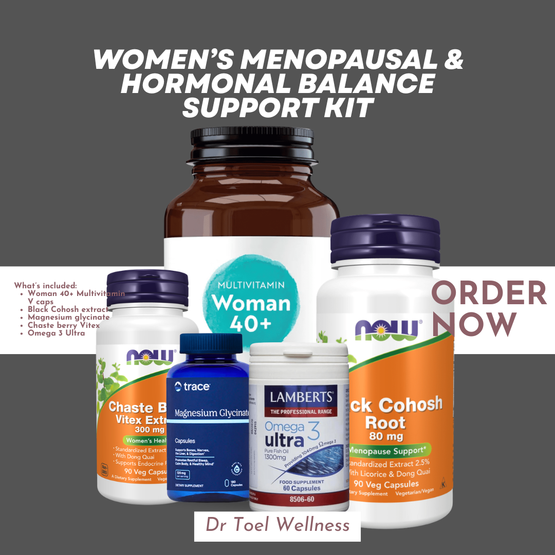 Women’s Menopausal & Hormonal Balance Support Kit
